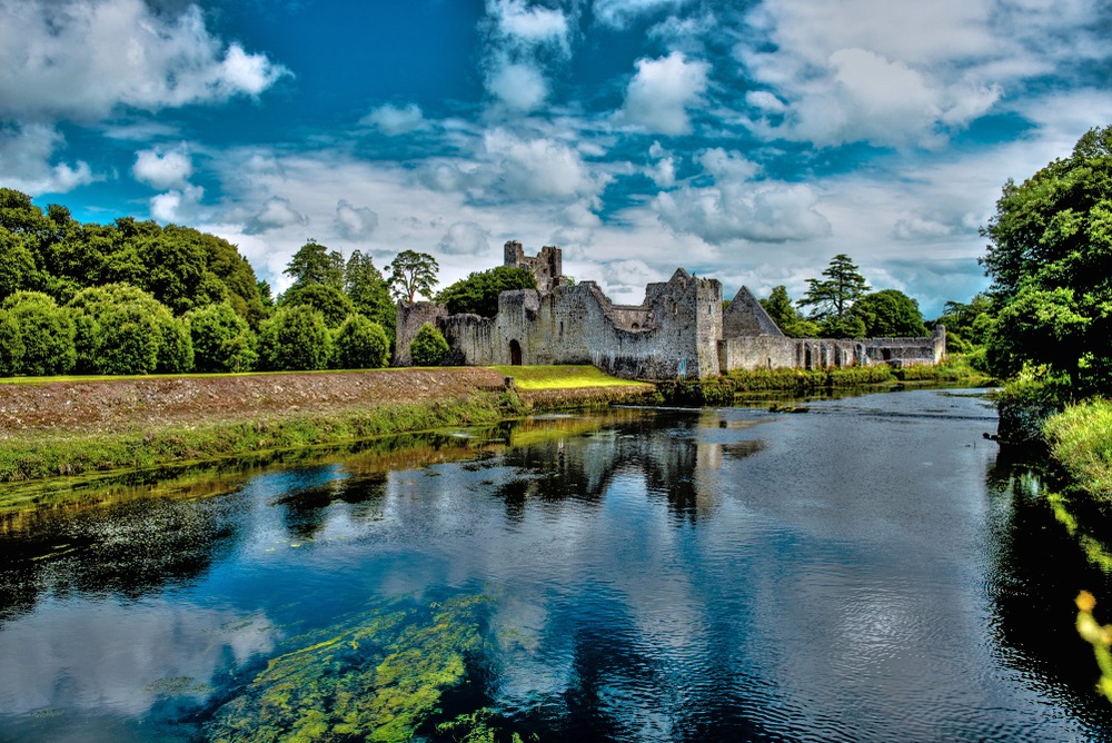 The,Desmond,Castle,In,Adare,Beautifull,Village,,On,The,Banks