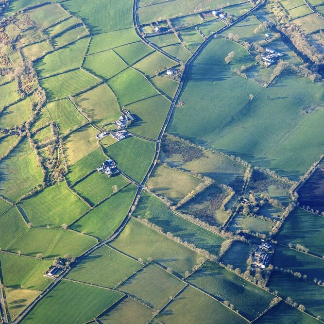 Aerial,View,Of,Northern,Ireland.,Northern,Ireland,,United,Kingdom.